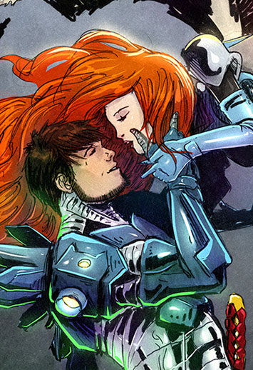 Warangel and Cerbrerus phone wallpaper. Download now on Patreon!